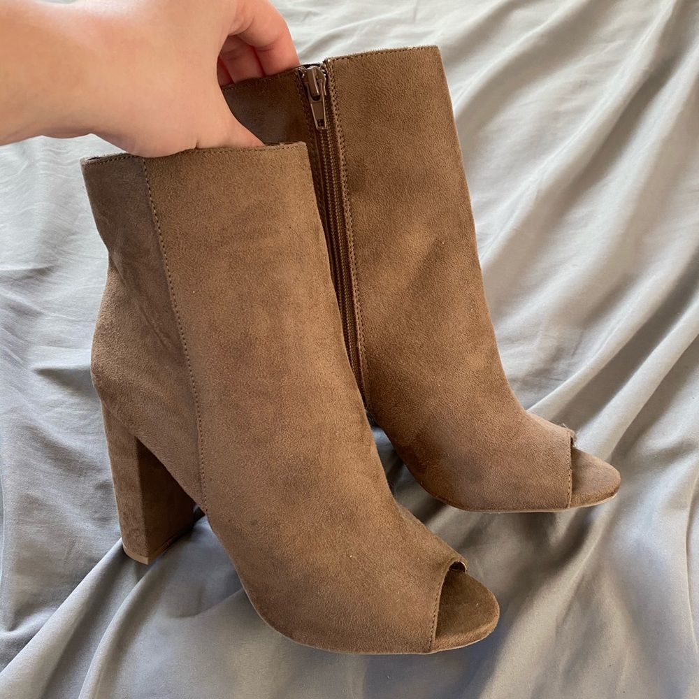 Bootie heels